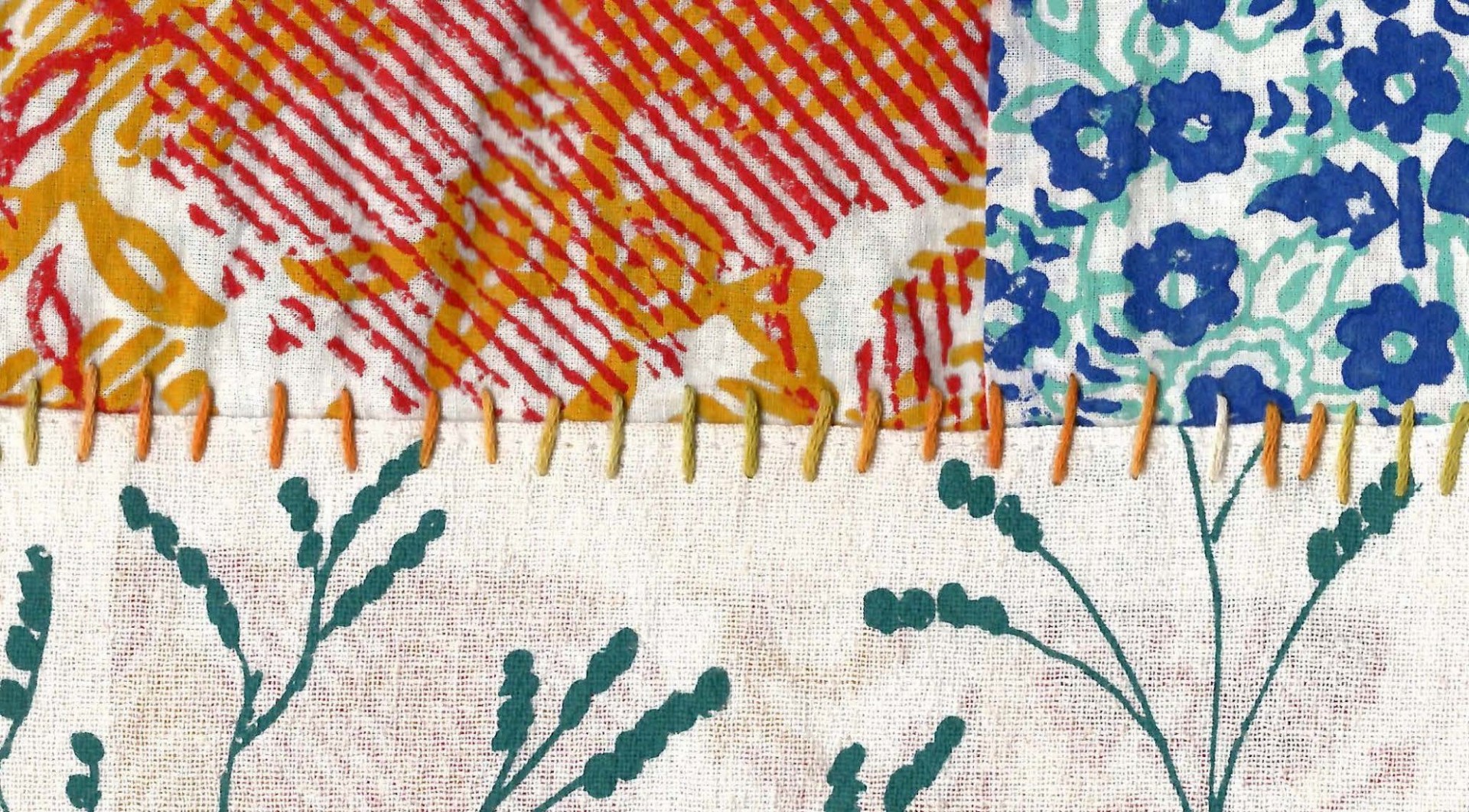 Kantha quilt by Cynthia Director