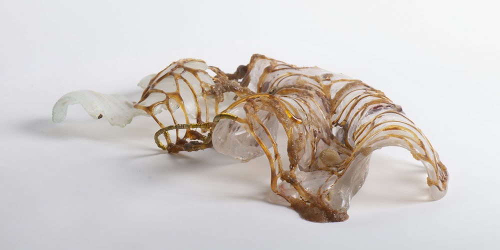 Nancy Cohen, 'New Ways of Connecting,' sculpture of glass and wire