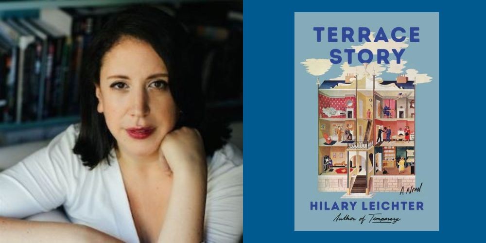 Hilary Leichter headshot; ‘Terrace Story’ cover