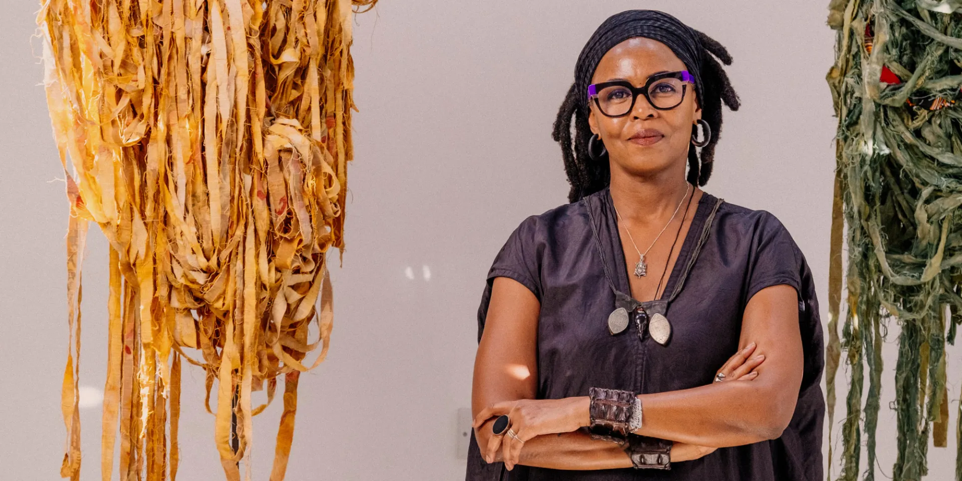 Headshot of Wangechi Mutu.
