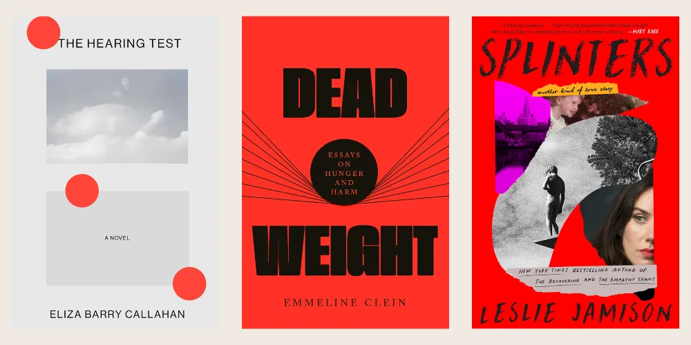 books by Eliza Barry Callahan, Emmeline Clein, and Leslie Jamison