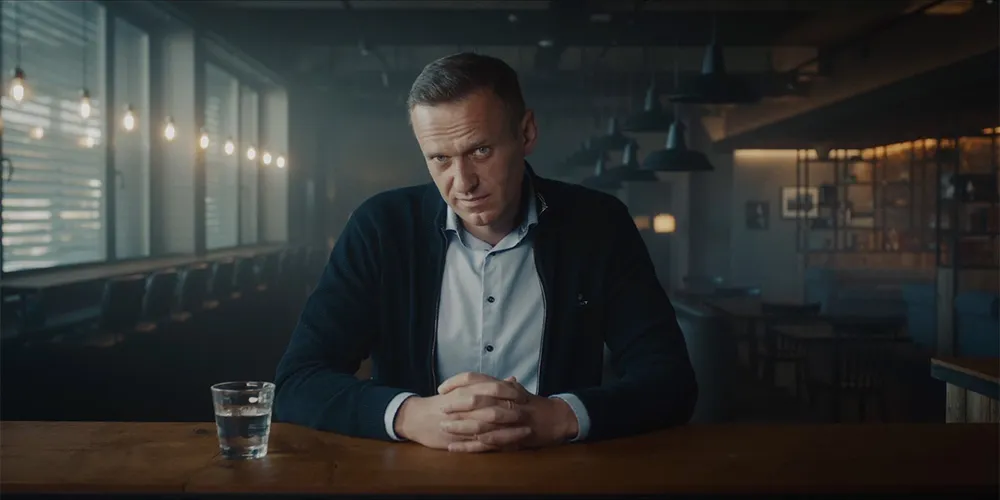 still from the documentary navalny