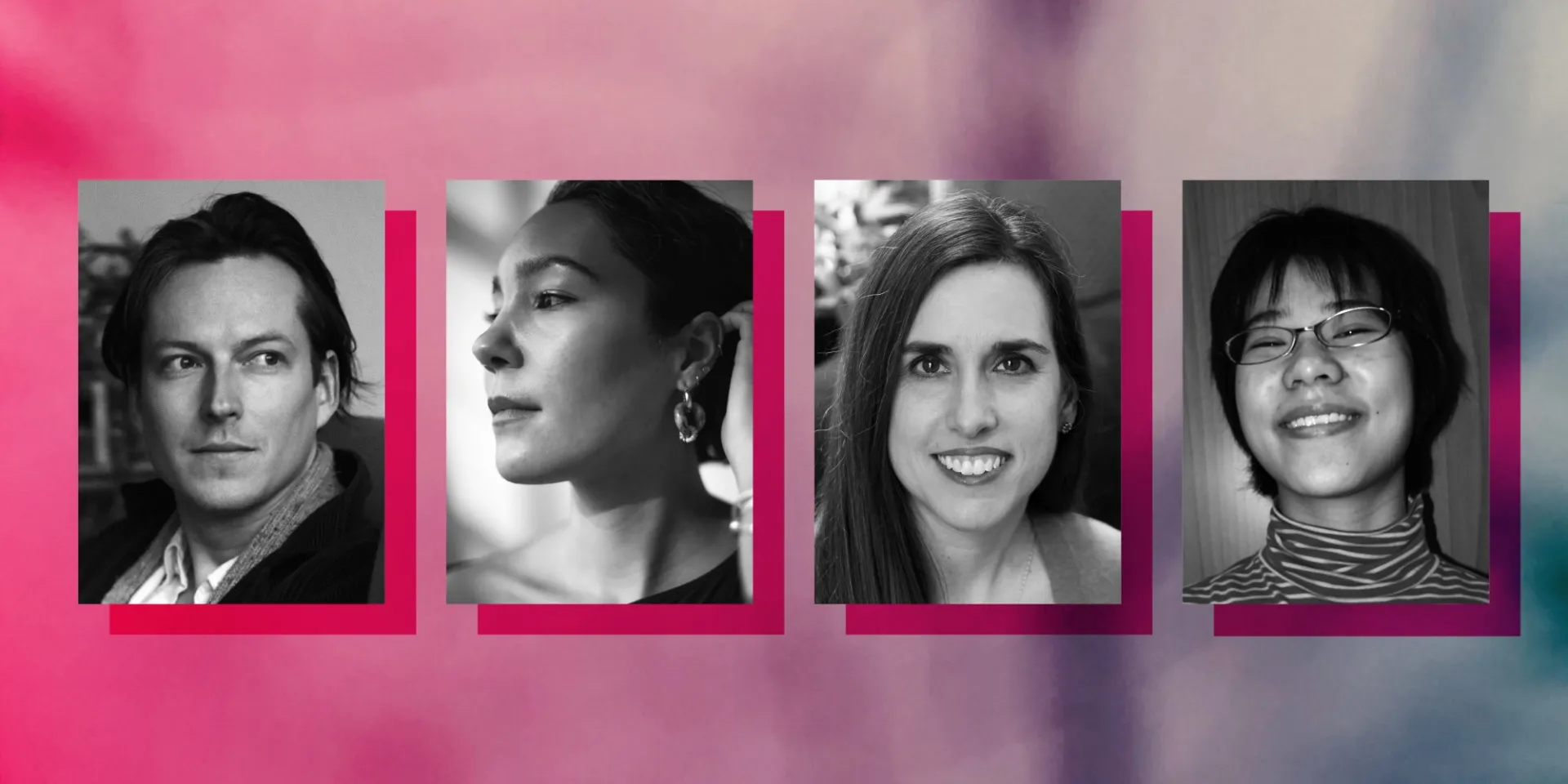 Patrick James Errington '15, India Lena González (CC '16), Anna V. Q. Ross '04, and Tiffany Troy '22