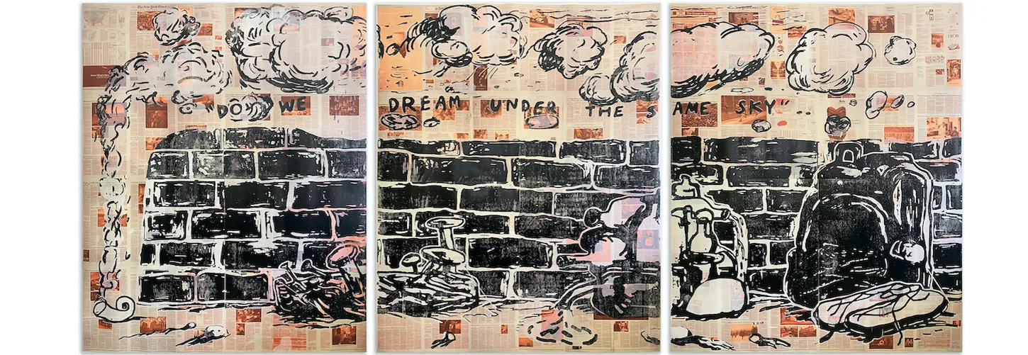 Rikrit Tiravanija, Do We Dream Under the Same Sky, 2019
