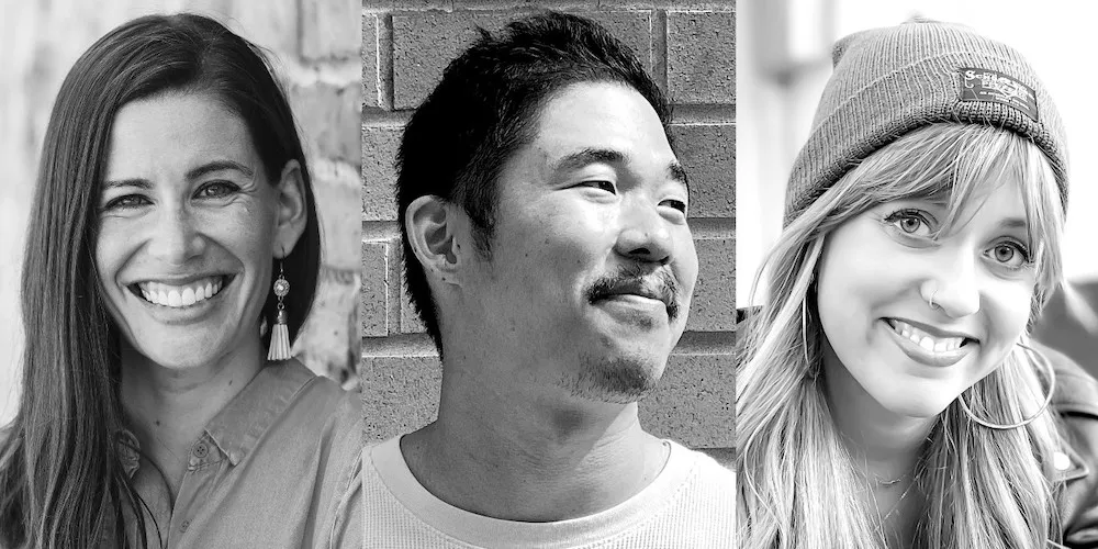 Erin Pesut '15, Jimin Seo '10, and Shelby Wardlaw '19