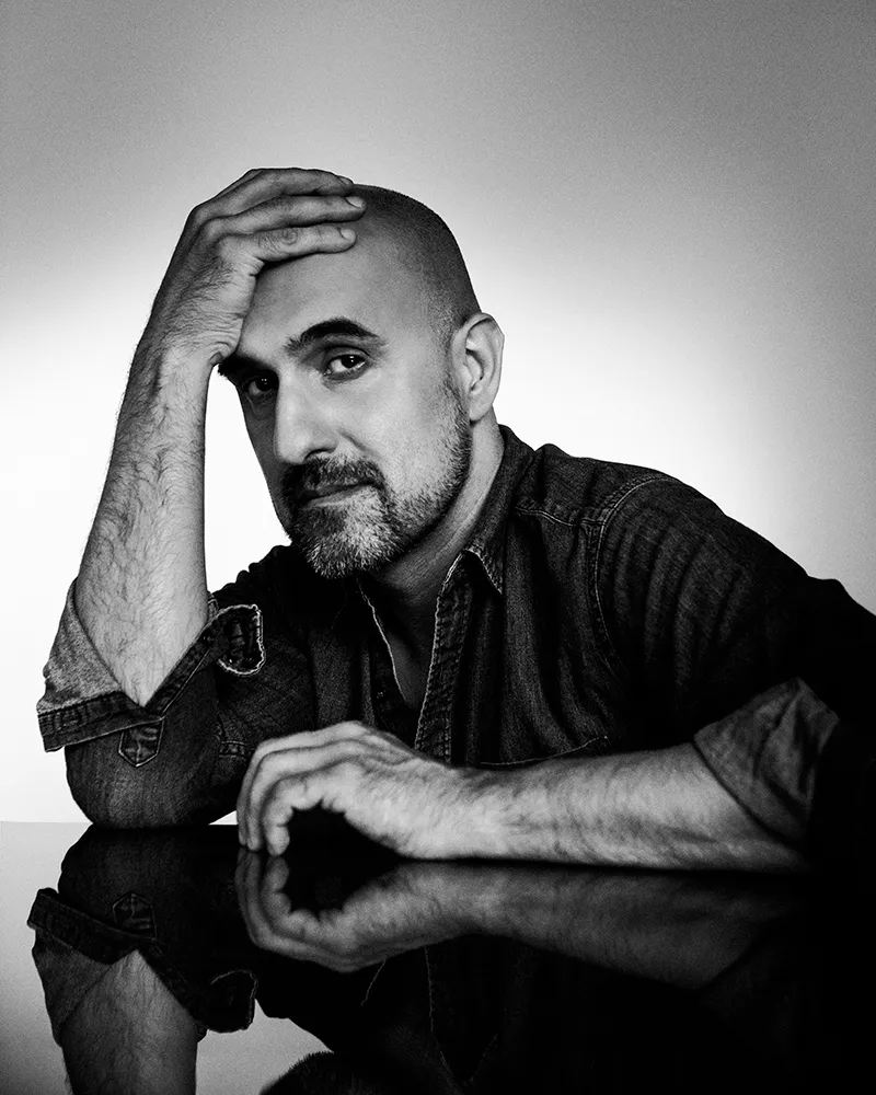 Hari Kunzru, photo by Clayton Cubitt
