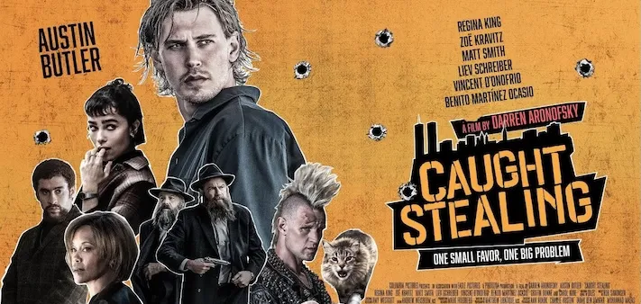 poster for 'Caught Stealing'