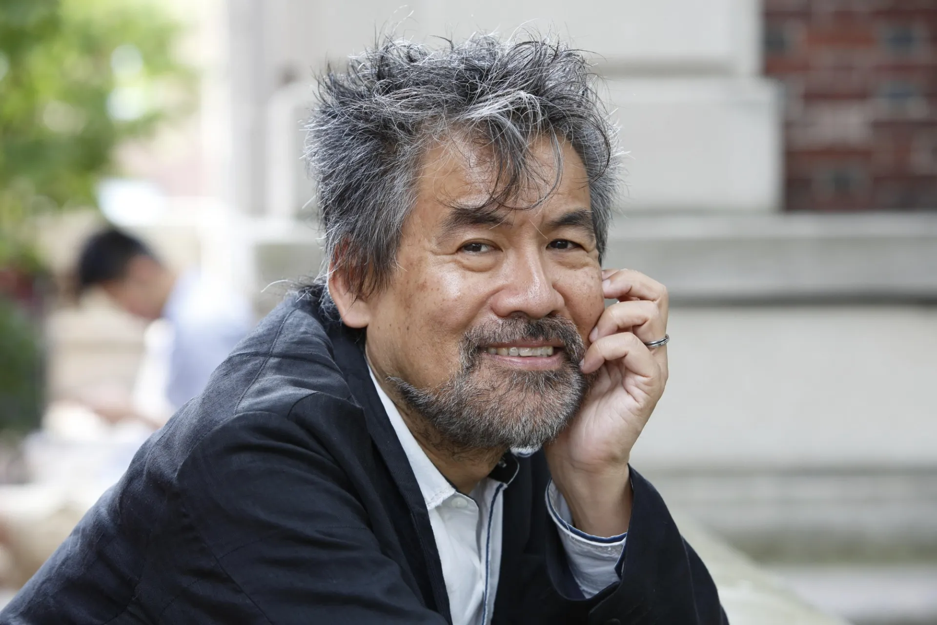 headshot of David Henry Hwang