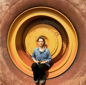 Júlia Pontés ’22 (credit Alexandre Soares Almeida)