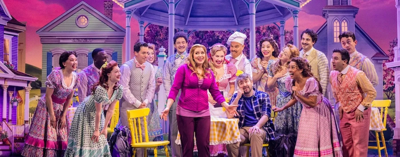 group of performers on stage
