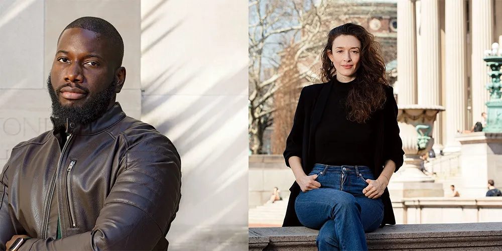 Film student, Kaelo Justin Iyizoba and Theatre student, Danica Selem
