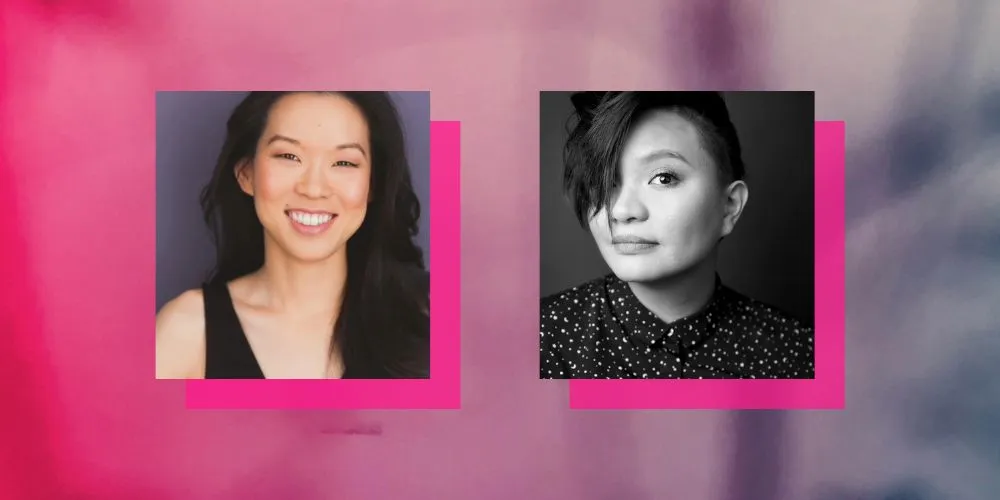 Head shots of Jeena Yi and Mei Ann Teo 