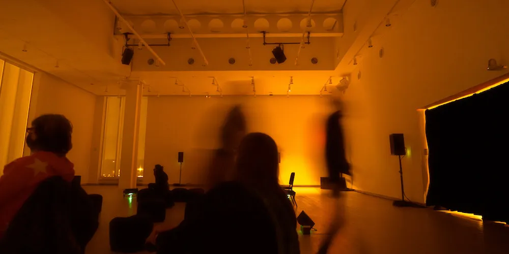Art of listening under water exhibit