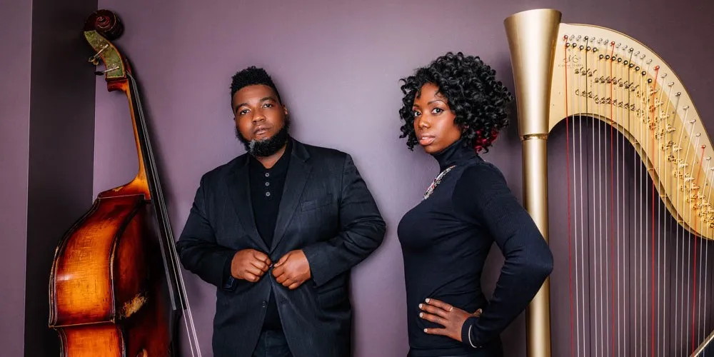 Dezron Douglas (left) and Brandee Younger (right)