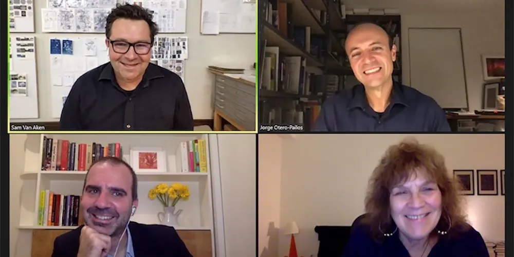 4 people on Zoom