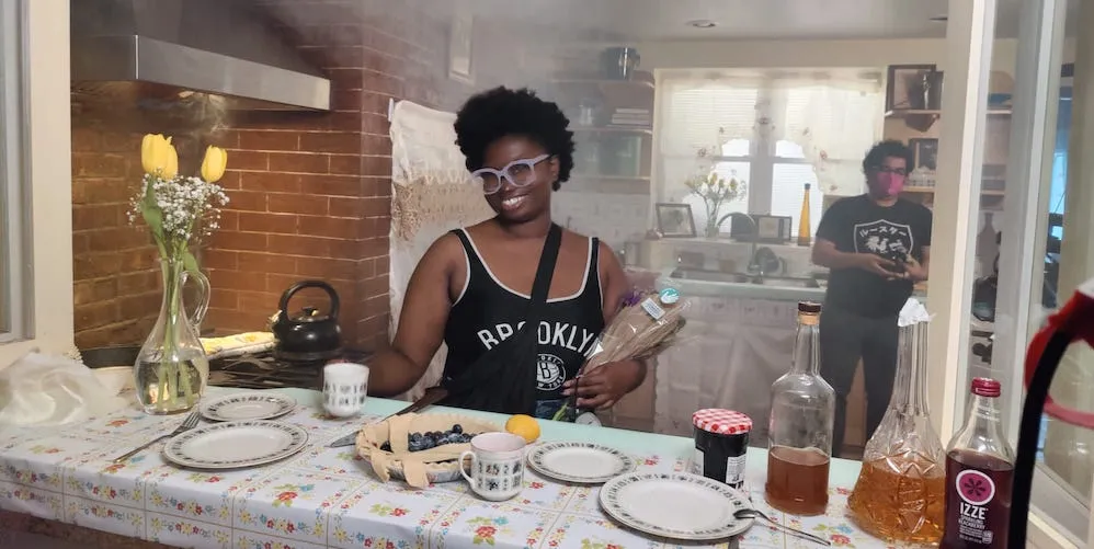 Behind the scenes of 'Summertime Pie' by Danielle Douge '22