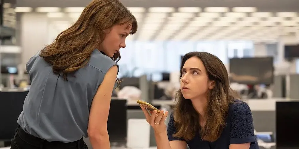Still from 'She Said,' courtesy of Universal Pictures
