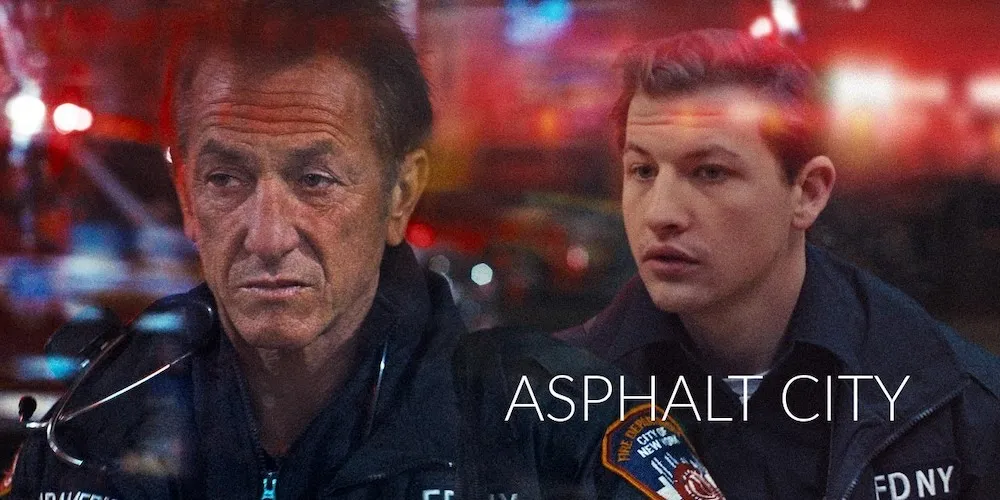 Still from "Asphalt City," two firemen
