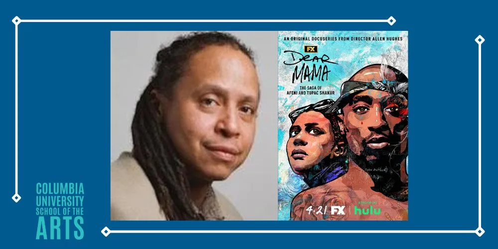 Jamal Joseph headshot, 'Dear Mama' poster