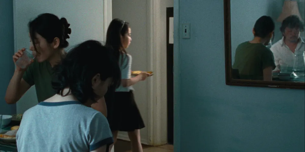 a group of people in a house