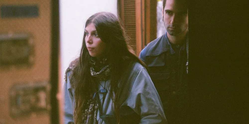 Marta Cruanas Compes on set of 'Forastera'
