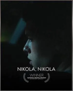 Film poster for 'Nikola, Nikola.'