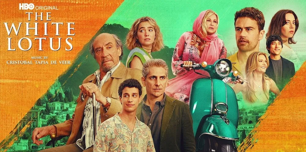 Promotional poster for 'White Lotus' Season 2