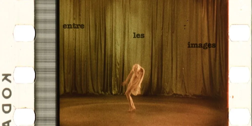 Poster for 'Entre Les Images,' a film by Adjunct Assistant Professor Vito Adriaensens

