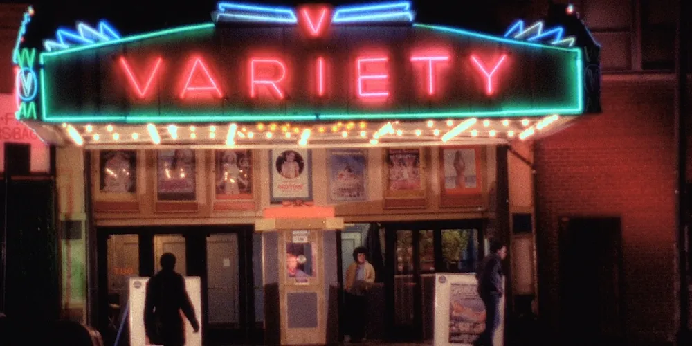 theater marquee that reads 'Variety'
