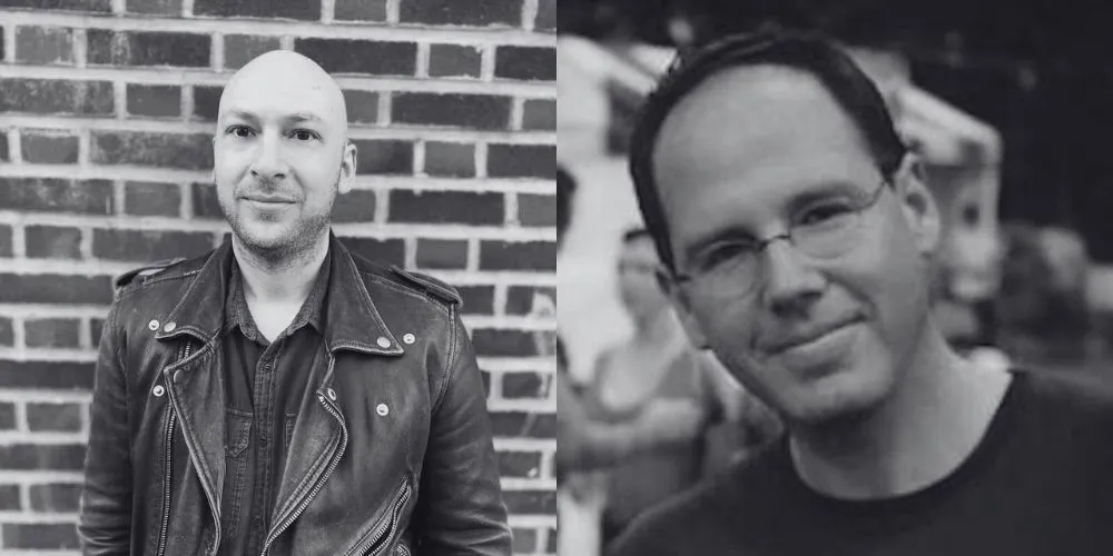 Left to right: Adam Wilson '09 and Albert Berger '83