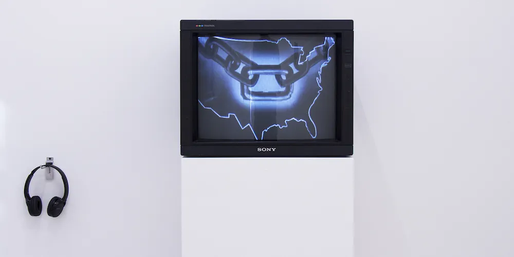 Kamari Carter, 'Original Programming,' (HD single-channel video, color, sound, 6 minutes 20 seconds, 2023) Courtesy of the artist and Microscope Gallery, New York