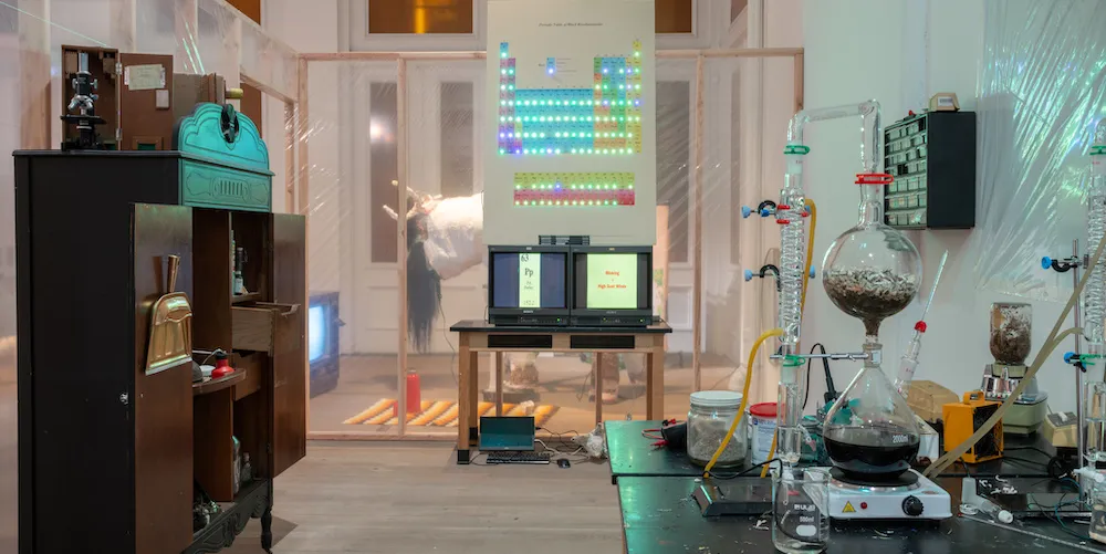 Sound art exhibit