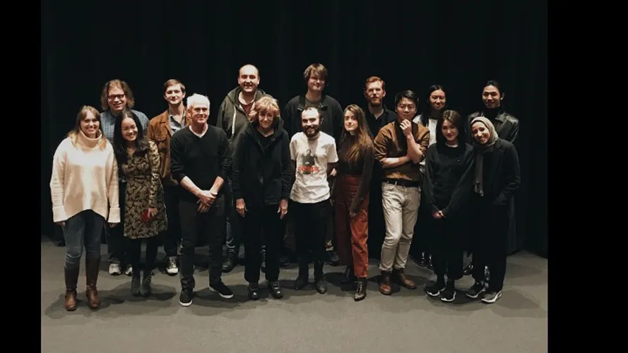 Group of students and professors.