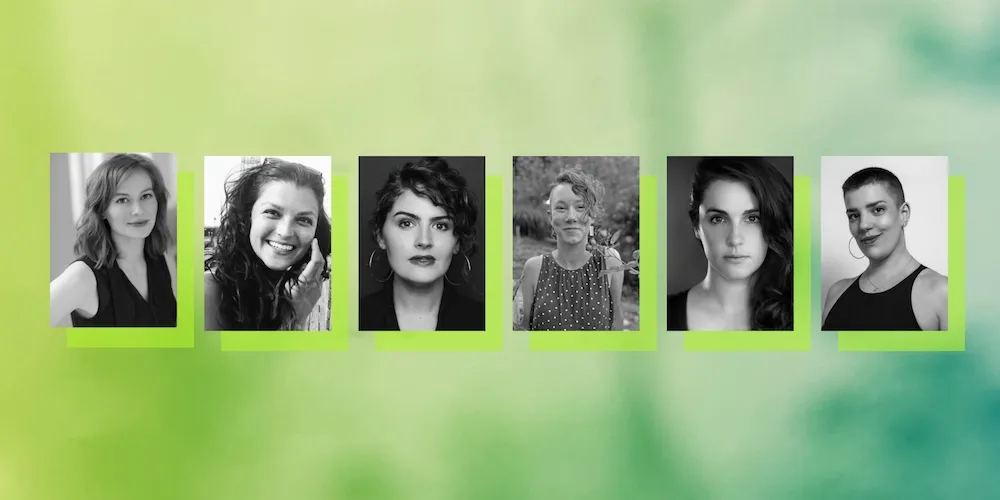 6 Headshots of women