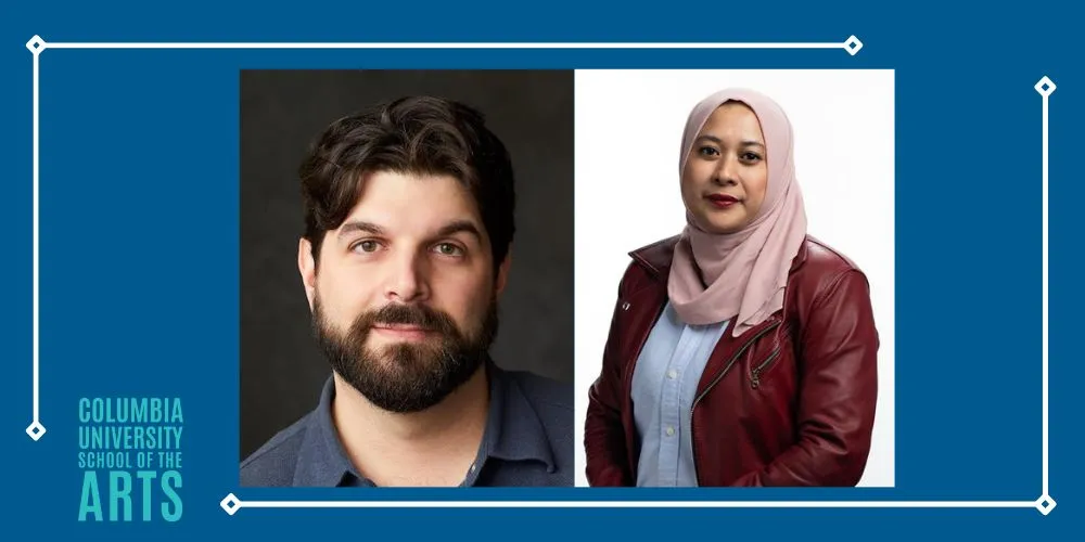 Headshots of Zizi Majid and Julián Mesri 