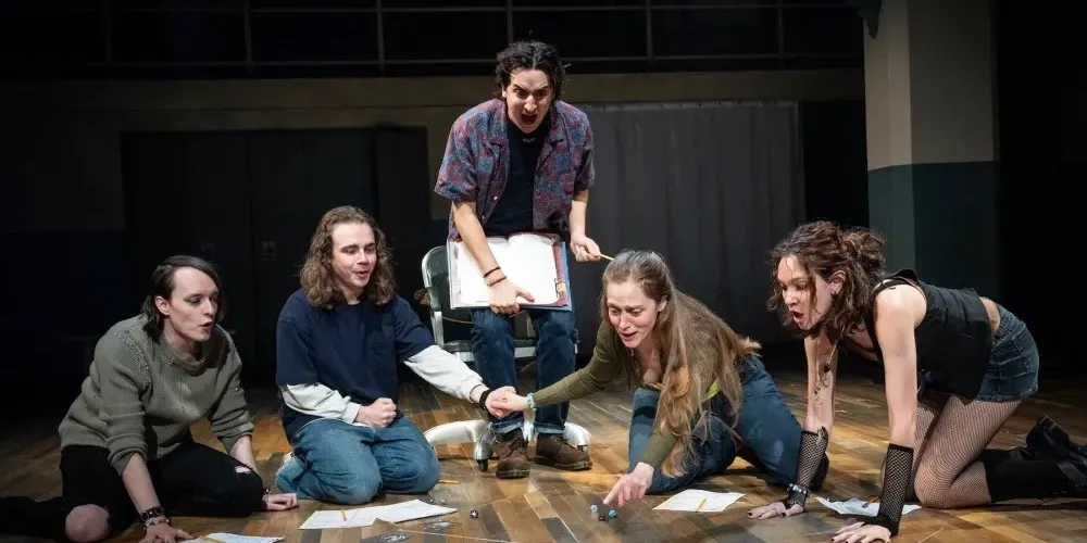 a group of people on stage