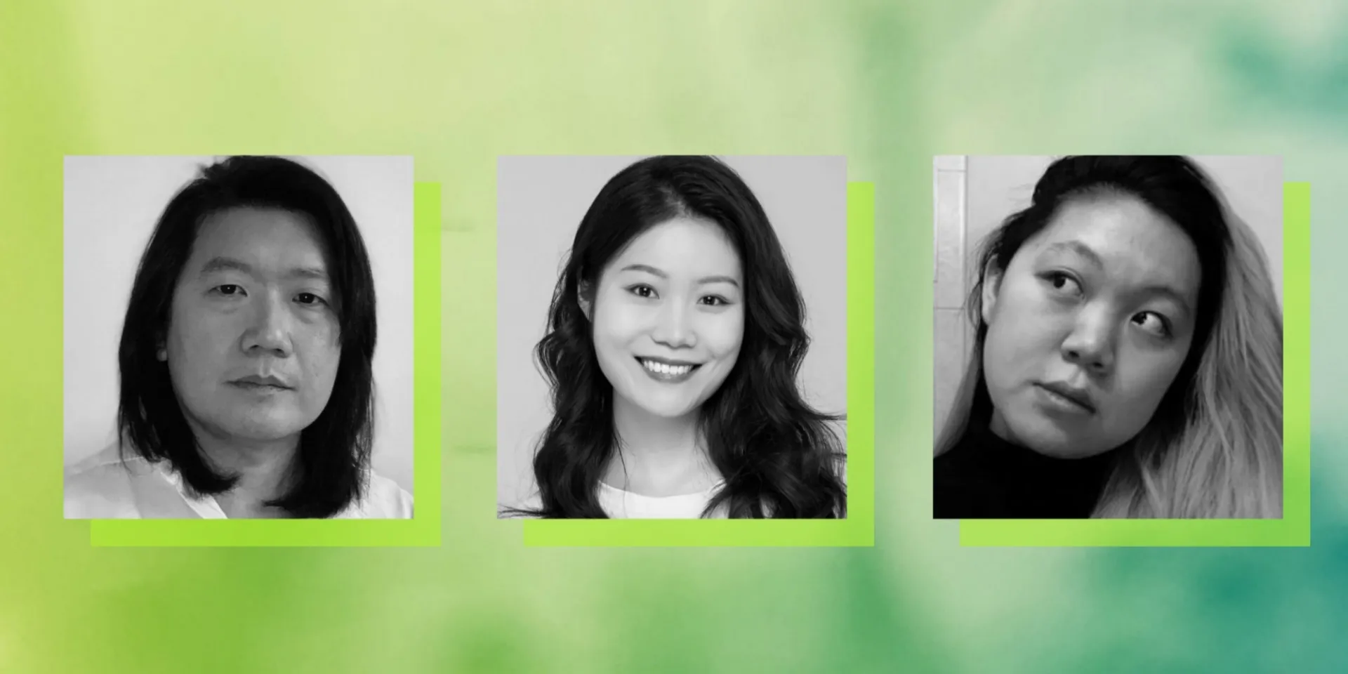 Three headshots