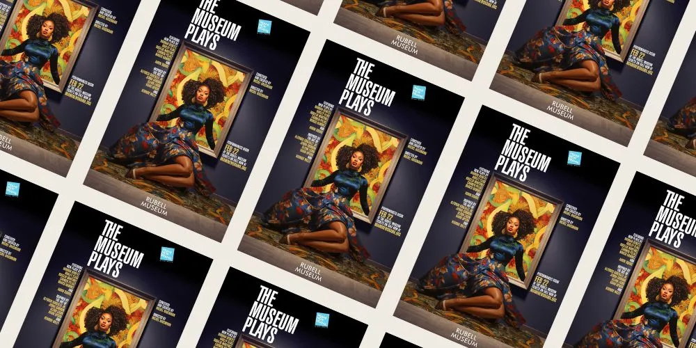 Collage of poster "The Museum Plays"