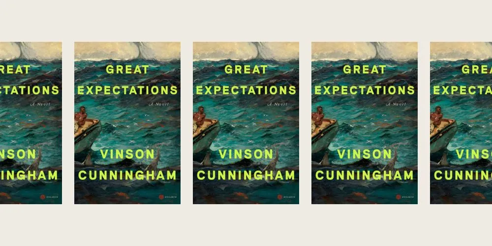 collage of book cover "great expectations"