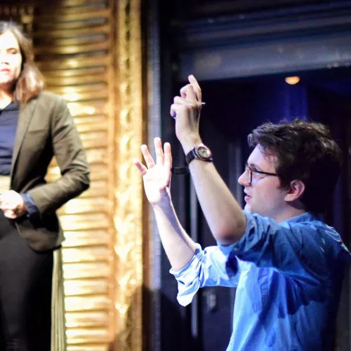 still of theater production