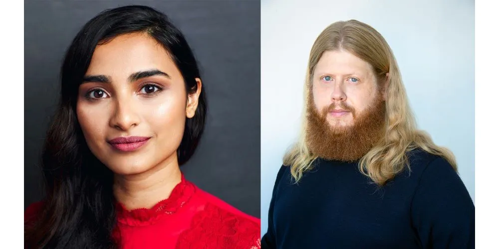 Left: Banerjee headshot; Right: Gaultney headshot