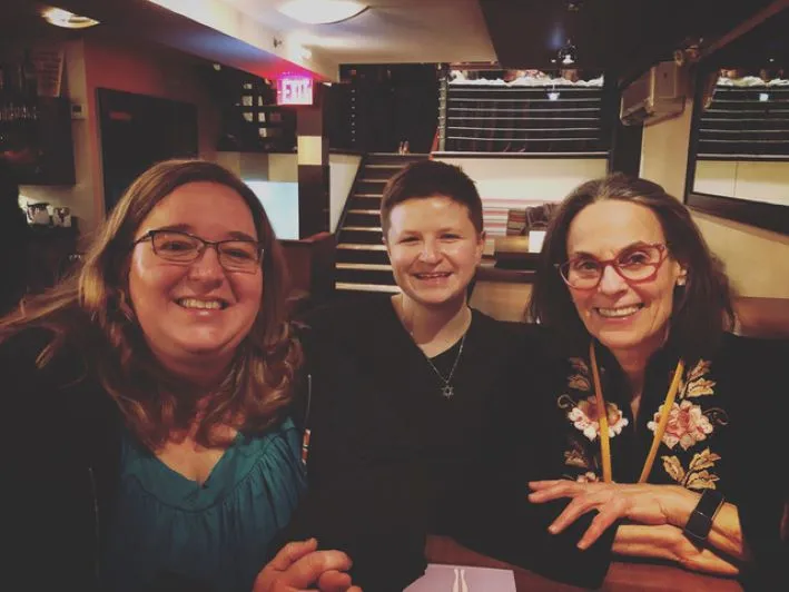 Left to right: Christine M. Daly, Rachel A. Zucker, Bonnie Panson