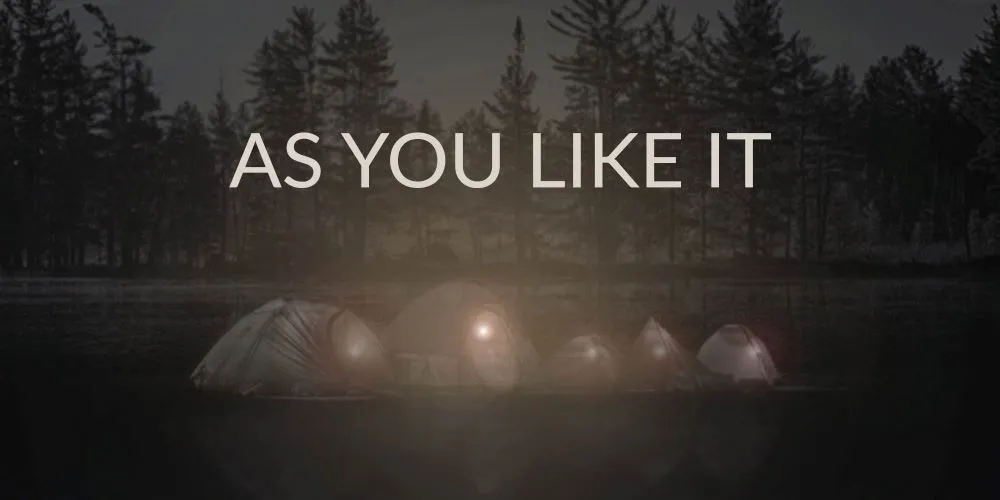 Poster of 'As You Like It'