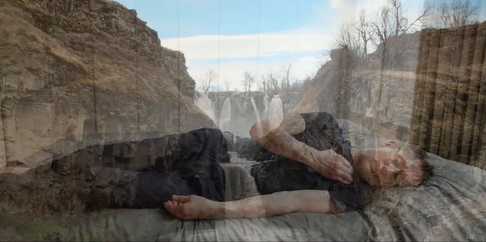 From the film 'this body is so impermanent…' with choreographer Michael Shumacher; directed by Peter Sellars. Courtesy of the UCLA Boethius Initiative and Fisher Center at Bard.