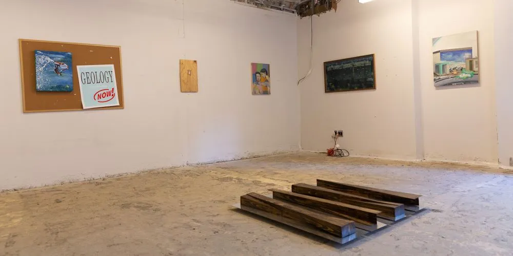 Photo of art installation.