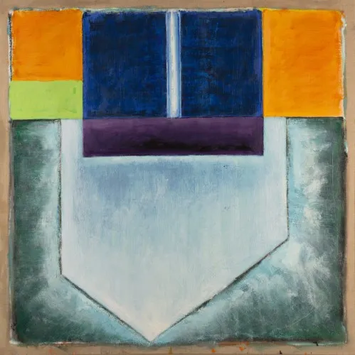 oil on linen on panel by Professor Gregory Amenoff, 'Mooring,' 2018