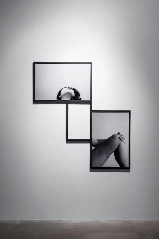 Disconnected pictures showing different portions of a figure