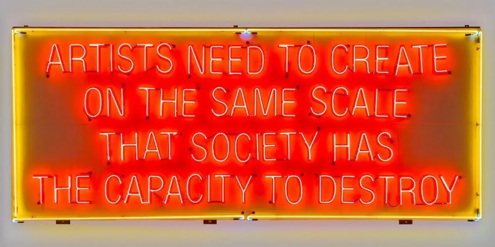 Artists Need to Create poster