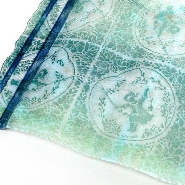 Blue textile