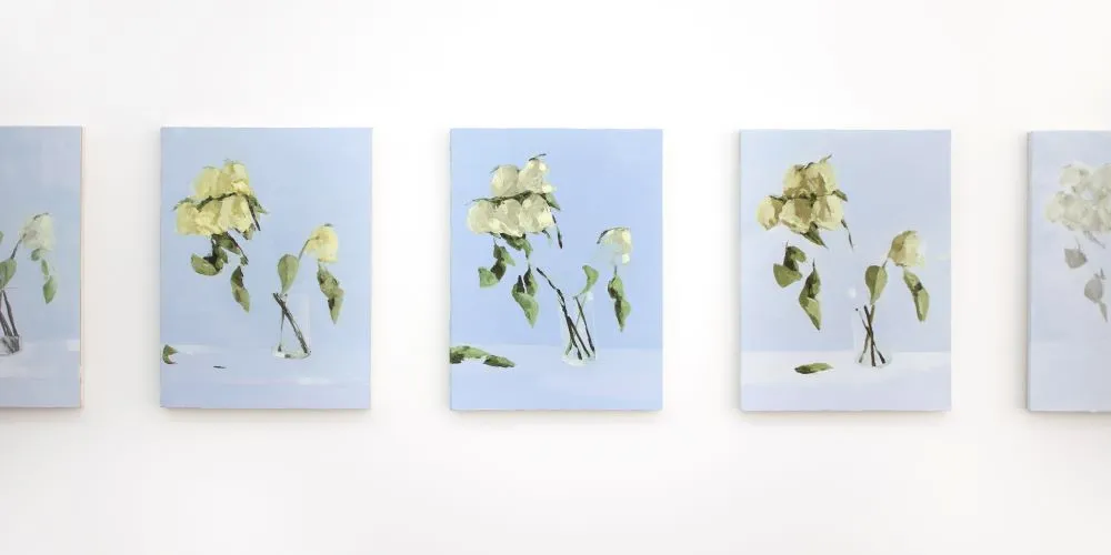 Art from 'Fear,' an exhibit by Dana DeGiulio, image courtesy of take care gallery
